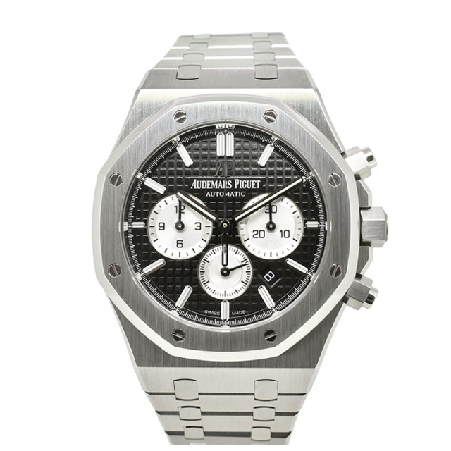 オーデマ・ピゲ　AUDEMARS PIGUET　ロイヤルオーク クロノグラフ　26331ST.OO.1220ST.02　SS　41mm　ブラック/シルバー　USED　中古