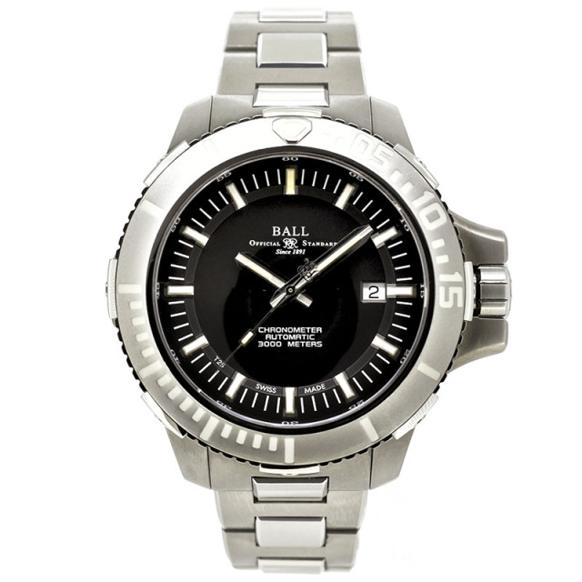 ボールウォッチ Ball エンジニアハイドロカーボン ディープクエスト Dm3000a Scj Bk チタン ブラック 43mm Used 中古