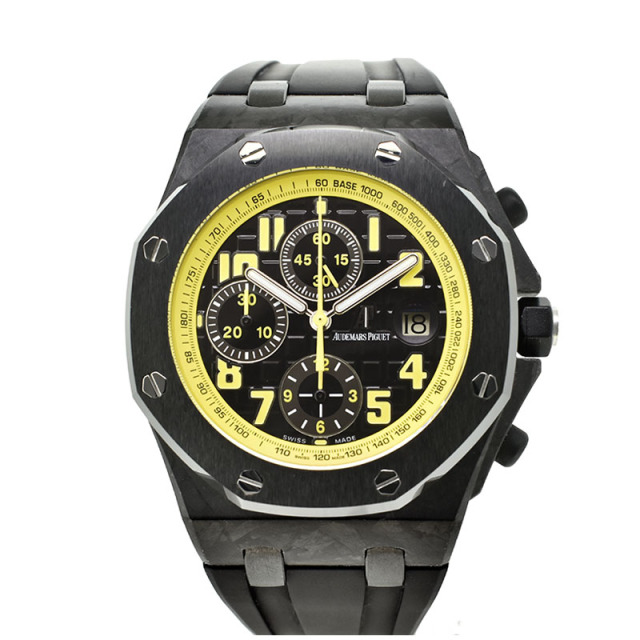 オーデマ・ピゲ　AUDEMARS PIGUET　ロイヤルオーク オフショア クロノグラフ バンブルビー 26176FO.OO.D101CR.02　フォージドカーボン　42mm　USED　中古