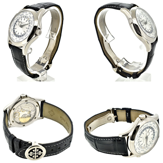 パテックフィリップ PATEK PHILIPPE ワールドタイム 5130G-001 39.5mm 18KWG USED 中古
