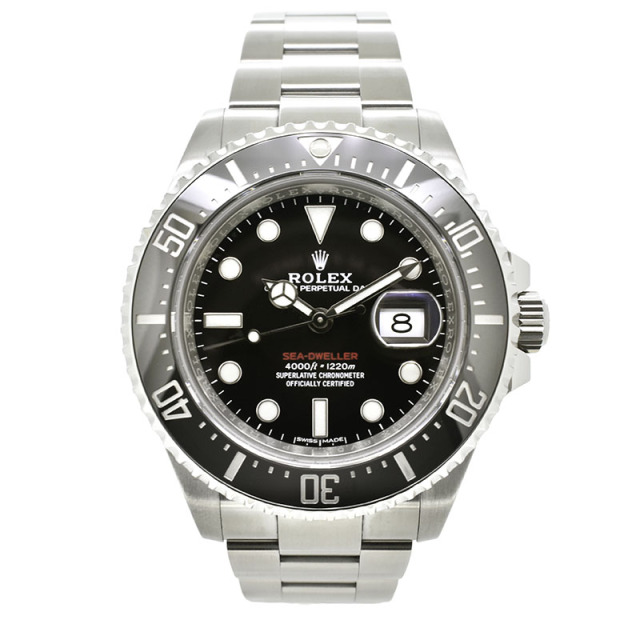 ロレックス　ROLEX　シードゥエラー　126600　クラウン無し　MK1ダイヤル　43mm　ブラック　USED　中古
