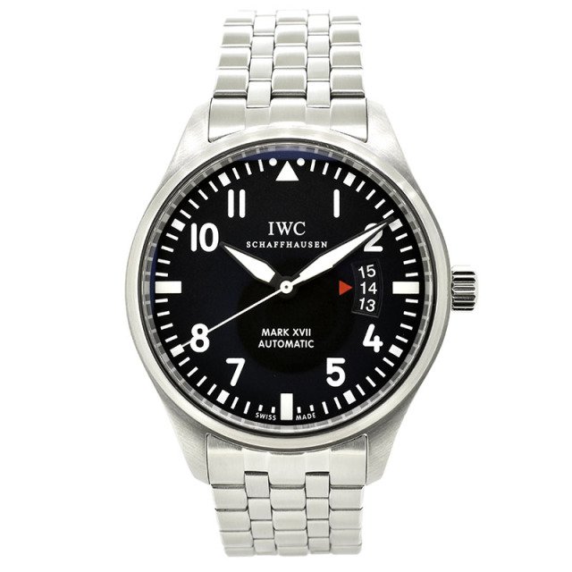 IWC　パイロットウォッチ　マーク17　IW326504　ブラック　41mm　USED　中古