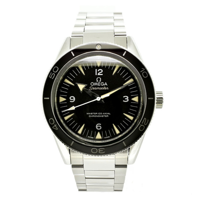 オメガ　OMEGA　シーマスター300 マスターコーアクシャル　233.30.41.21.01.001　41mm　USED　中古