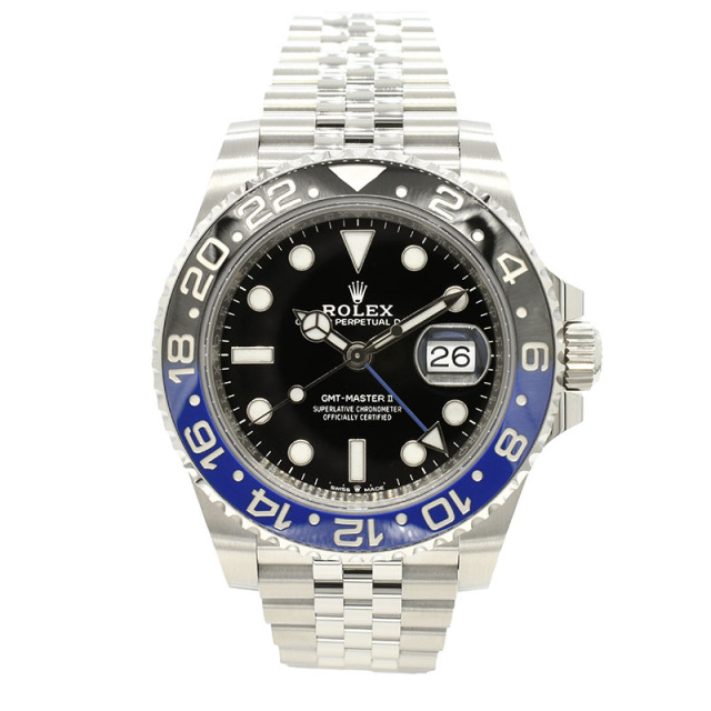 ロレックス　ROLEX　GMTマスター2　126710BLNR　ブルー/ブラックベゼル　40mm　USED　中古