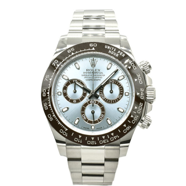 ロレックス　ROLEX　デイトナ　116506　アイスブルー　プラチナ　ランダム番　40mm　USED　中古