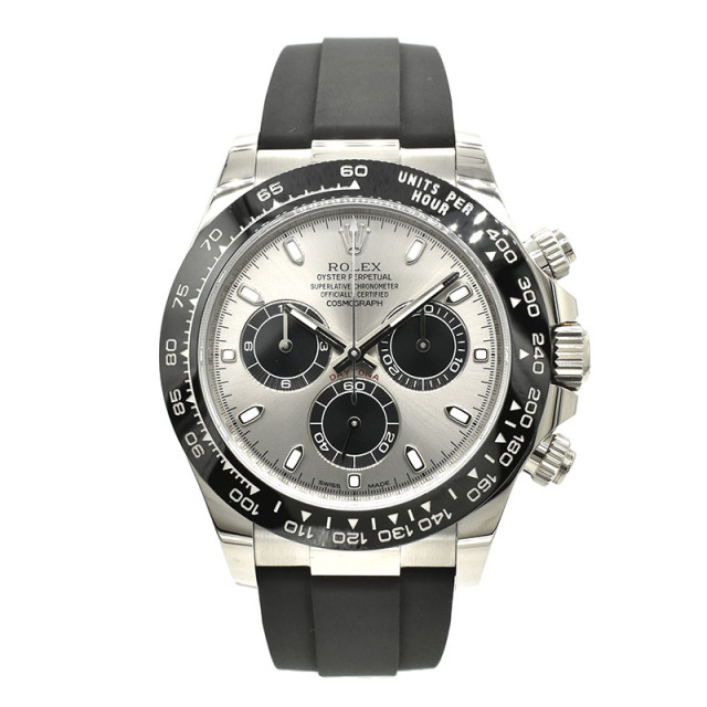 ロレックス　ROLEX　デイトナ　116519LN　スチール/ブラック　オイスターフレックス　18KWG　USED　中古