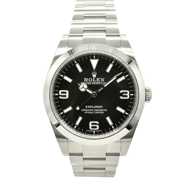 ロレックス　ROLEX　エクスプローラー1　Ref.214270　39mm　クロマライト　USED　中古