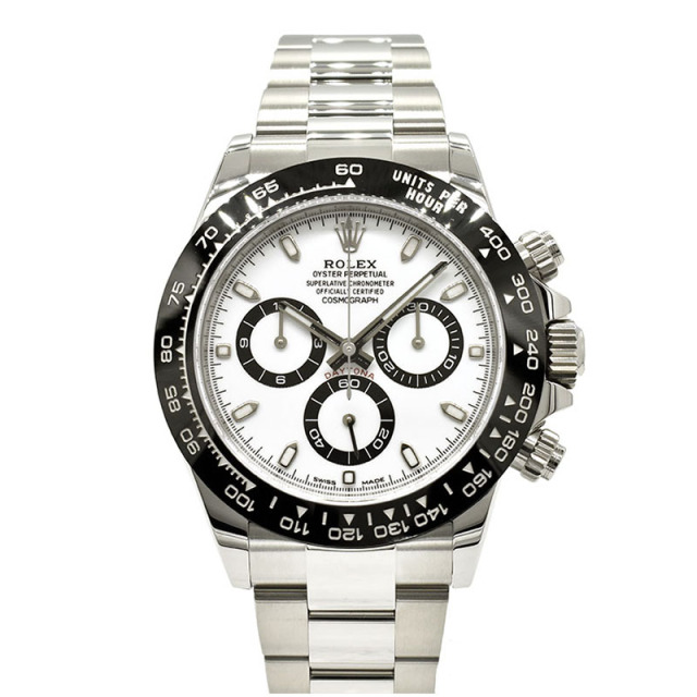 ロレックス　ROLEX　コスモグラフ　デイトナ　Ref.116500LN　ホワイト　セラミックベゼル　未使用品