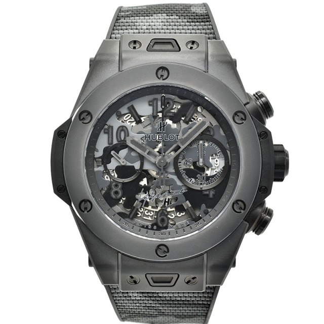 ウブロ　HUBLOT　ビッグバン オールブラック カモ ヨウジヤマモト　411.CI.0110.RX.YOY20　セラミック　45mm　日本100本限定　未使用品