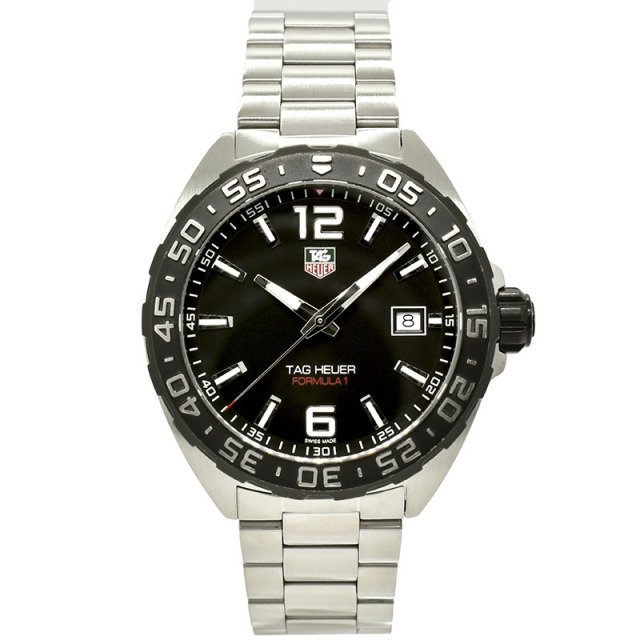 タグホイヤー　TAG HEUER　フォーミュラ1　WAZ1110.BA0875 　ブラック　クォーツ　41mm　USED　中古