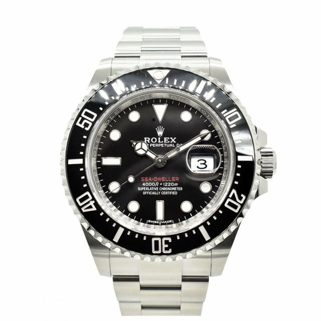 ロレックス　ROLEX　シードゥエラー　126600　クラウン無し　MK1ダイヤル　43mm　ブラック　USED　中古