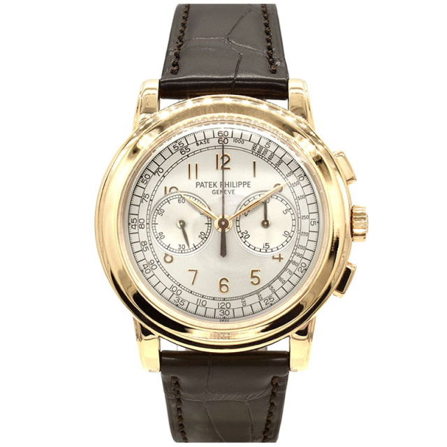 パテックフィリップ　PATEK PHILIPPE　クロノグラフ　5070R-001　42mm　18KRG　USED　中古