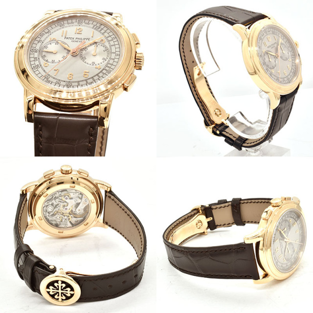 パテックフィリップ PATEK PHILIPPE クロノグラフ 5070R-001 42mm 18KRG USED 中古