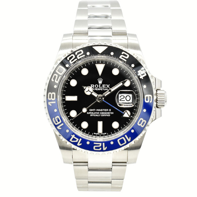 ロレックス　ROLEX　GMTマスター2　116710BLNR　40mm　青黒ベゼル　USED　中古