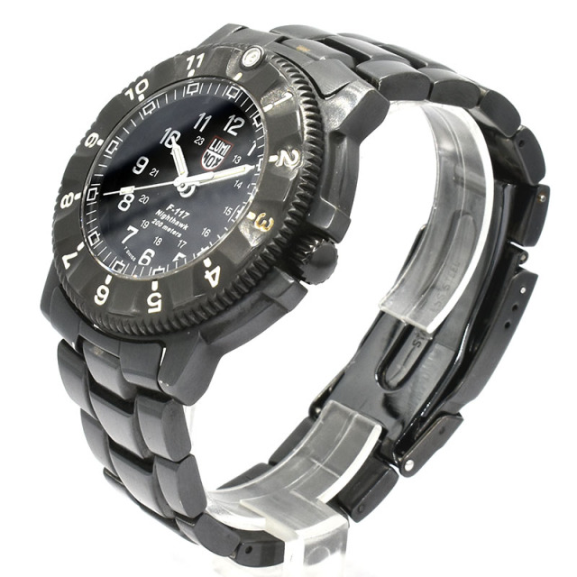 ルミノックス LUMINOX F-117 ナイトホーク 3400シリーズ 43mm クォーツ  