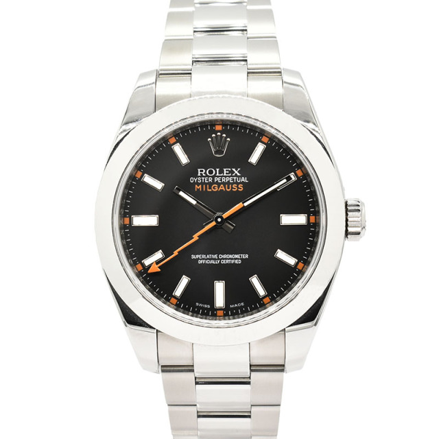 ロレックス　ROLEX　ミルガウス　116400　ブラック　M番　USED　中古