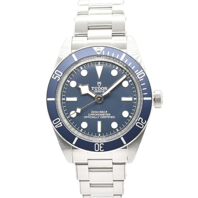 チューダー(チュードル)　TUDOR　ヘリテージ ブラックベイ フィフティエイト　79030B　39mm　ブルー　未使用品