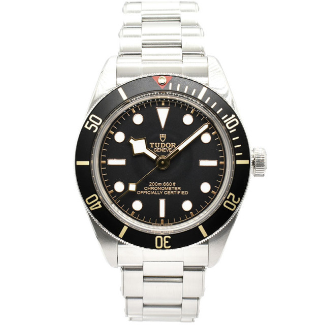 チューダー(チュードル)　TUDOR　ヘリテージ ブラックベイ フィフティエイト　79030N　39mm　ブラック　USED　中古