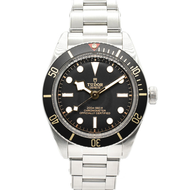 チューダー(チュードル)　TUDOR　ヘリテージ ブラックベイ フィフティエイト　79030N　39mm　ブラック　USED　中古