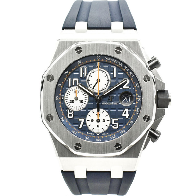オーデマ・ピゲ　AUDEMARS PIGUET　ロイヤルオーク オフショア クロノグラフ　26470ST.OO.A027CA.01　ブルー/シルバー　42mm　未使用品
