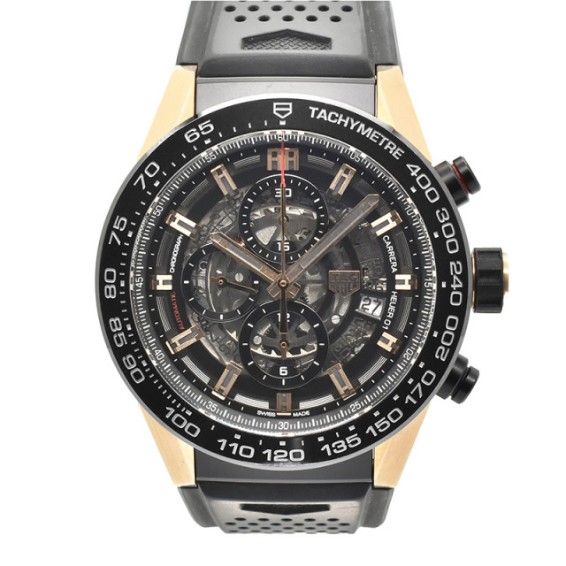 タグホイヤー　TAG HEUER　カレラ クロノグラフ キャリバー ホイヤー01　CAR2A5A.FT6044　45mm　USED　中古