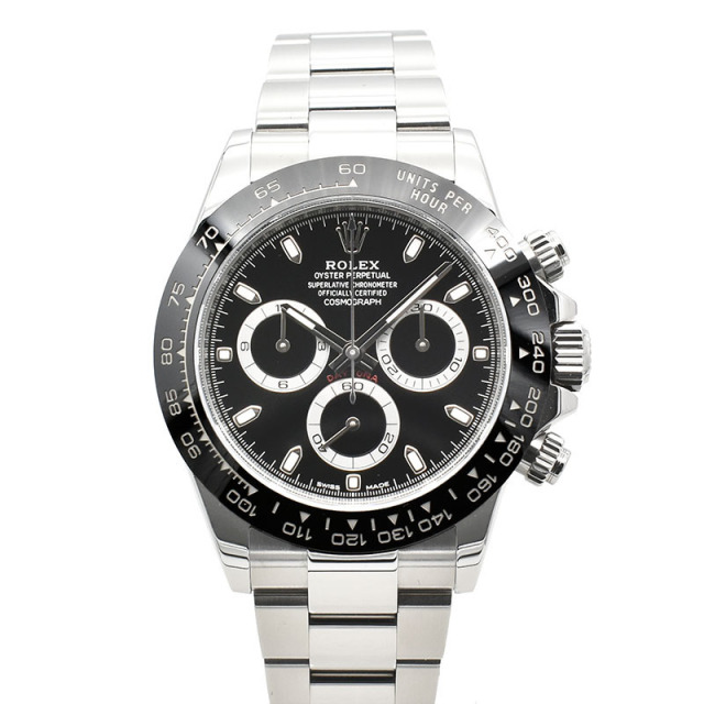 ロレックス　ROLEX　コスモグラフ デイトナ　Ref.116500LN　ブラック　セラミックベゼル　USED　中古