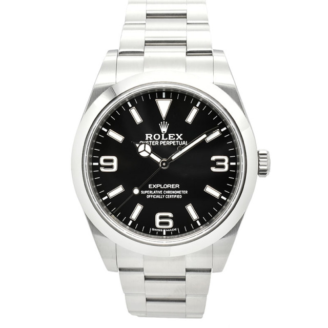 ロレックス　ROLEX　エクスプローラー1　Ref.214270　39mm　クロマライト　USED　中古