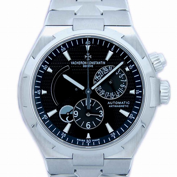 バシュロンコンスタンタン　VACHERON CONSTANTIN　オーバーシーズ　デュアルタイム　47450/B01A-9227　42mm　パワーリザーブ　黒　新品
