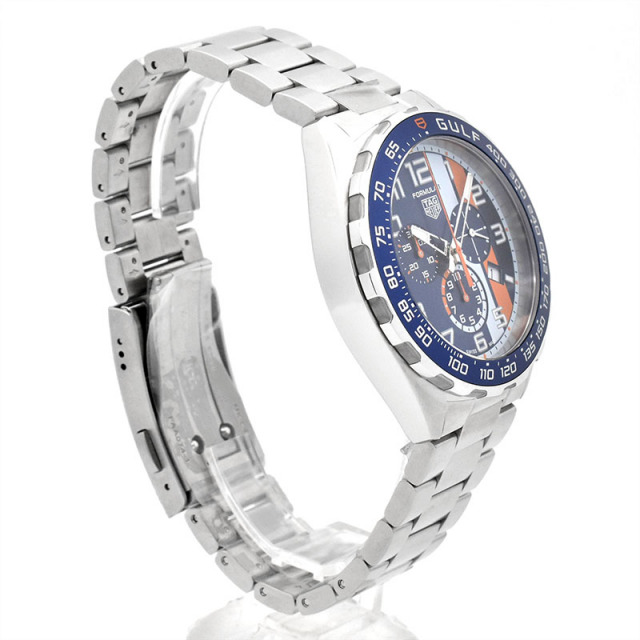 タグホイヤー TAG HEUER フォーミュラ1 クロノグラフ ガルフ CAZ101AT.BA0842 クォーツ ブルー 43mm メンズ 新品 Zetton
