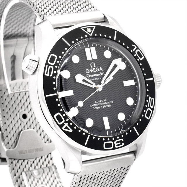 オメガ OMEGA シーマスター ダイバー 300 コーアクシャル マスタークロノメーター 210.30.42.20.01.010 自動巻き ブラック 42mm メンズ 新品 Zetton