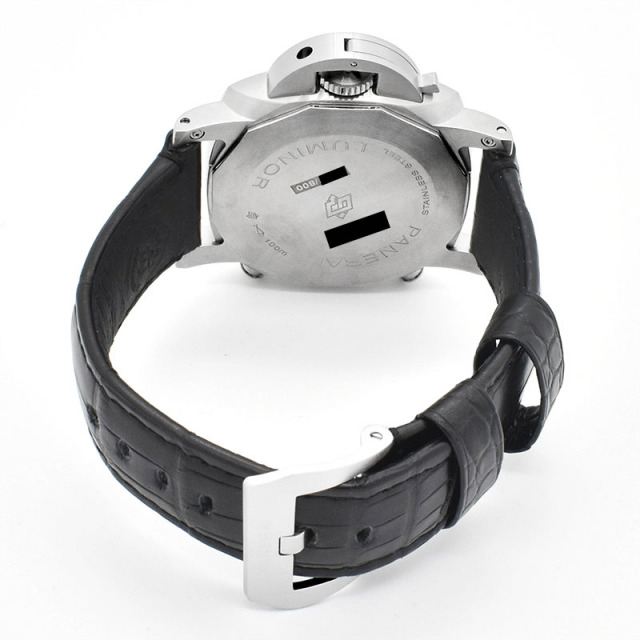 パネライ PANERAI ルミノール クロノ PAM01109 自動巻き ブラック ステンレススチール 44mm メンズ 新品 Zetton