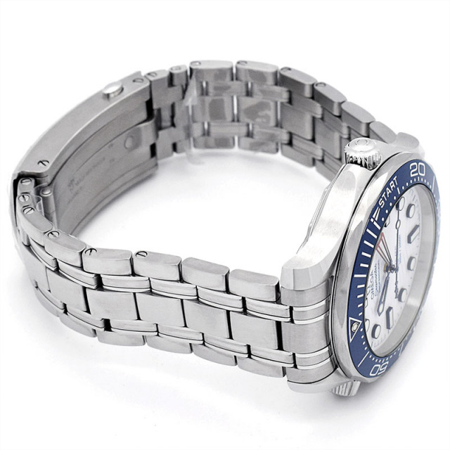 オメガ OMEGA シーマスター ダイバー300M アメリカズカップ 210.30.42.20.04.002 自動巻き ホワイト 42mm メンズ 新品 Zetton