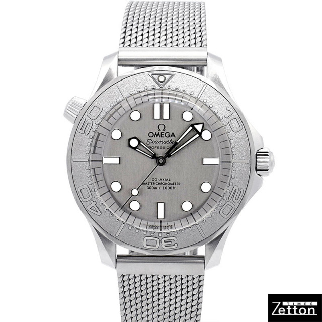 オメガ OMEGA シーマスター ダイバー300M 210.30.42.20.06.002 自動巻き グレー 42mm メンズ 新品 Zetton
