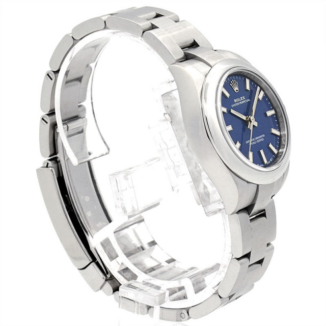 ROLEX オイスターパーペチュアル 手巻き時計 ロレックス/オイスターパーペチュアル/シルバーゼファーダイヤル
