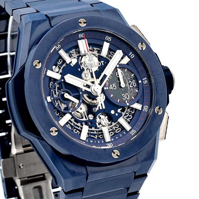 HUBLOT ウブロ ビッグバンインテグレーテッド ブルーセラミック 451.EX