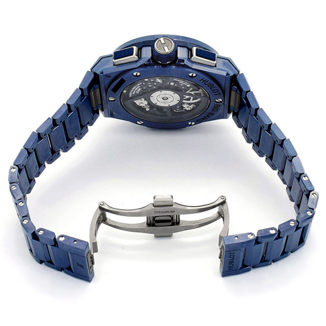 HUBLOT ウブロ ビッグバンインテグレーテッド ブルーセラミック 451.EX