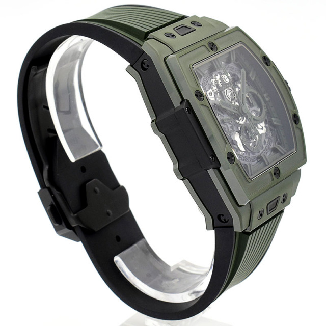 HUBLOT ウブロ スピリットオブビッグバンダークグリーンセラミック 642