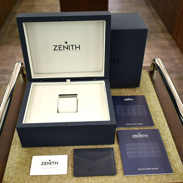 ゼニス ZENITH クロノマスター スポーツ 03.3100.3600/69.M3100 自動巻き ホワイト ステンレススチール 41mm メンズ USED 中古 Zetton