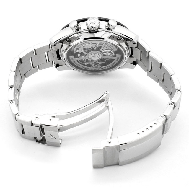 ゼニス ZENITH クロノマスター スポーツ 03.3100.3600/69.M3100 自動巻き ホワイト ステンレススチール 41mm メンズ USED 中古 Zetton