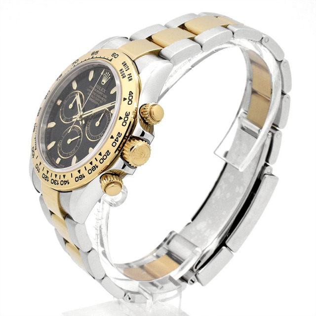 ロレックス ROLEX デイトナ 116503 自動巻き ブラック 18Kイエローゴールド/ステンレススチール 40mm メンズ USED 中古 Zetton