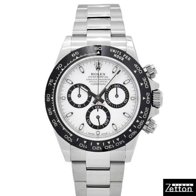 ロレックス ROLEX デイトナ 116500LN 自動巻き ホワイト ステンレススチール 40mm メンズ 未使用品 Zetton