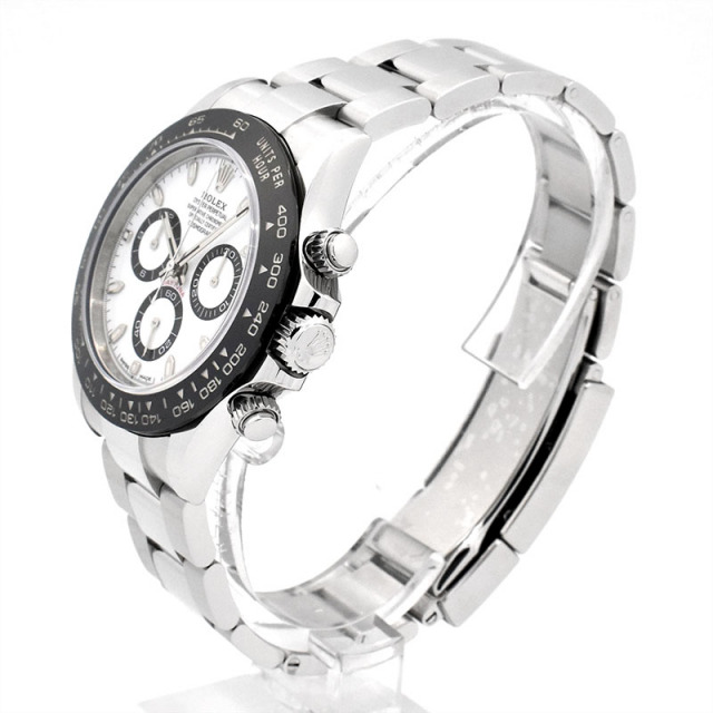 ロレックス ROLEX デイトナ 116500LN 自動巻き ホワイト ステンレススチール 40mm メンズ 未使用品 Zetton