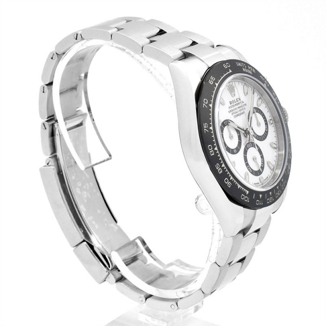 ロレックス ROLEX デイトナ 116500LN 自動巻き ホワイト ステンレススチール 40mm メンズ 未使用品 Zetton