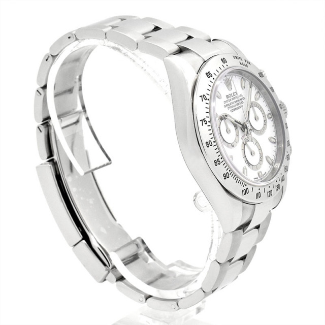 ロレックス ROLEX デイトナ 116520 ランダム番 自動巻き ホワイト ステンレススチール 40mm メンズ USED 中古 Zetton