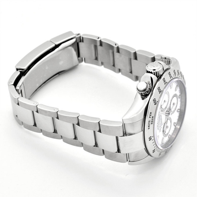 ロレックス ROLEX デイトナ 116520 ランダム番 自動巻き ホワイト ステンレススチール 40mm メンズ USED 中古 Zetton