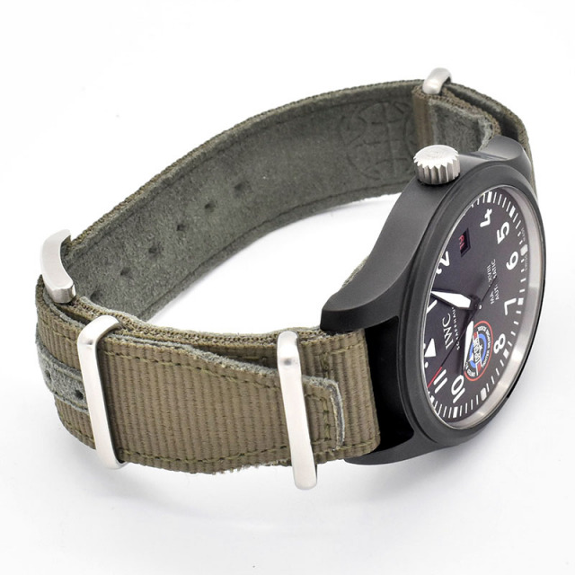 IWC パイロットウォッチ マーク18 トップガン SFTI IW324712 自動巻き ブラック セラミック 41mm メンズ 未使用品 Zetton