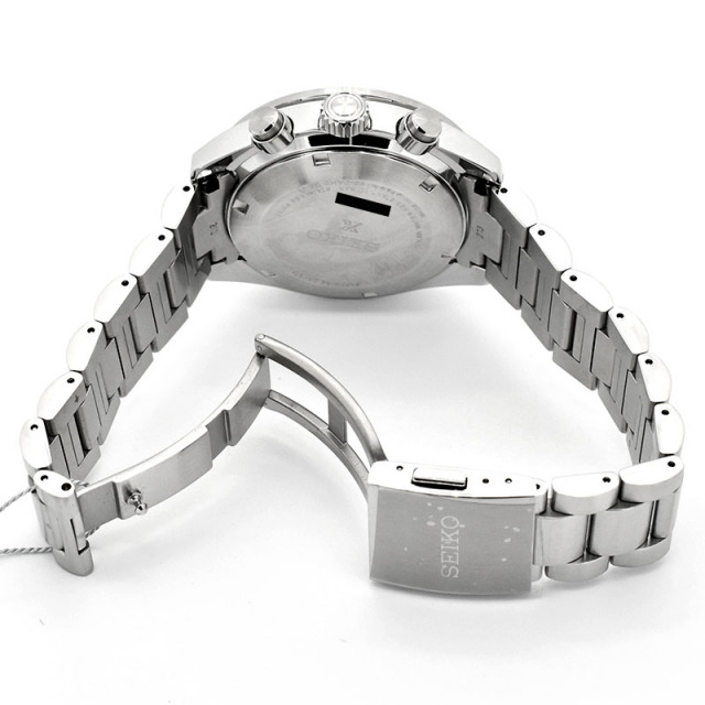 セイコー SEIKO プロスペックス スピードタイマー SBDL111 ソーラー シルバー/ブラック ステンレススチール 41.4mm メンズ USED 中古 Zetton