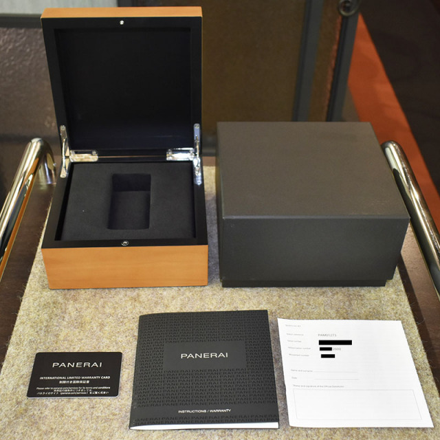 パネライ PANERAI ルミノール ピッコロ ドゥエ PAM01273 X番 自動巻き ブルー ステンレススチール 38mm メンズ 未使用品 Zetton