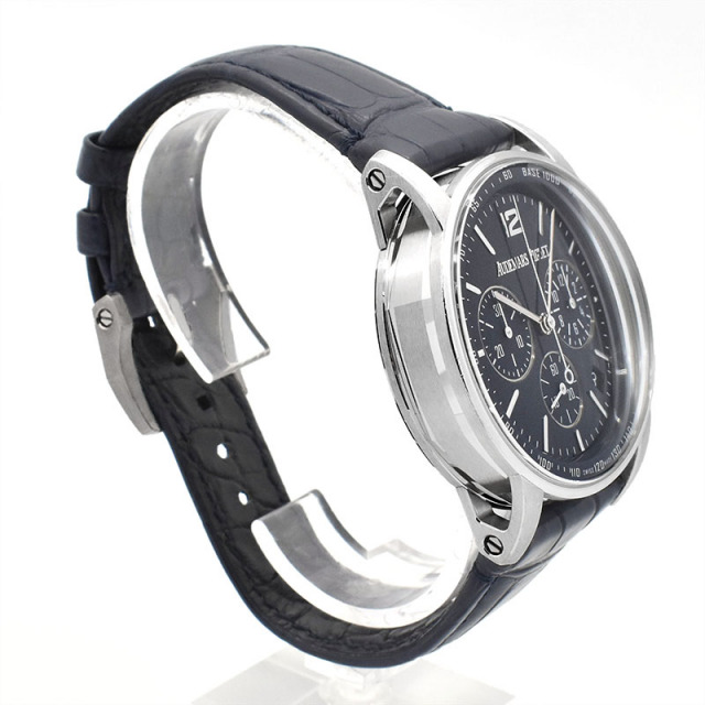 オーデマ・ピゲ AUDEMARS PIGUET CODE 11.59 バイ オーデマ ピゲ クロノグラフ 26393BC.OO.A321CR.01 自動巻き ブルー 18Kホワイトゴールド 41mm メンズ USED 中古 Zetton