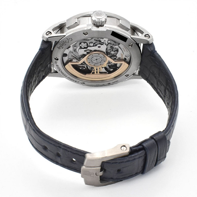 オーデマ・ピゲ AUDEMARS PIGUET CODE 11.59 バイ オーデマ ピゲ クロノグラフ 26393BC.OO.A321CR.01 自動巻き ブルー 18Kホワイトゴールド 41mm メンズ USED 中古 Zetton